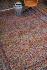 Antique Laver Kerman - Intensely Floral