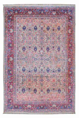 Antique Laver Kerman Millefleur - Intense