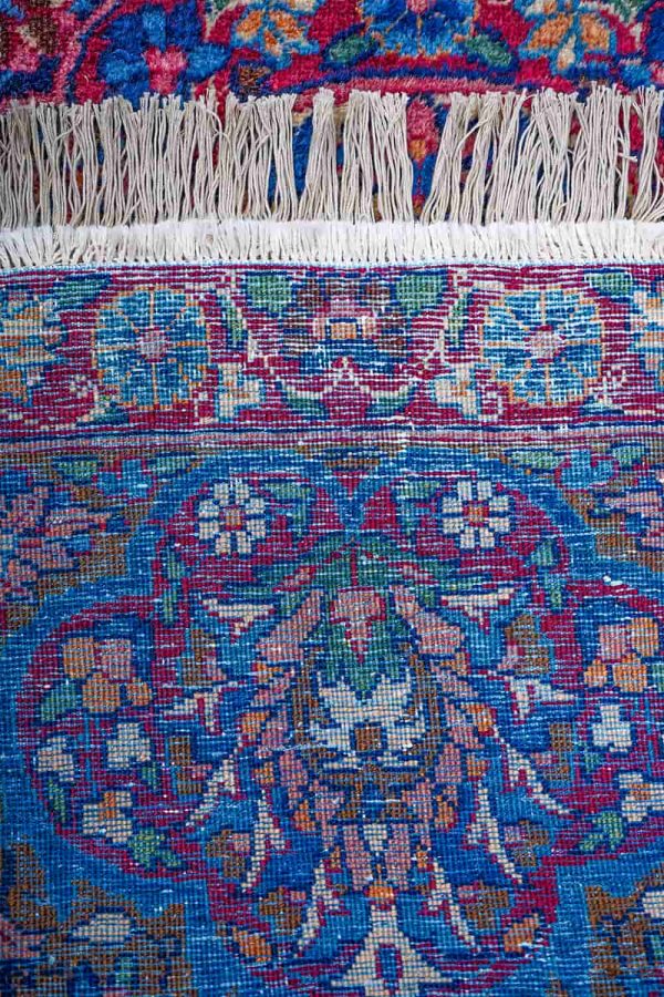 Antique Laver Kerman - Poetry in Blue