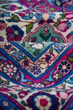 Antique Laver Kerman - Star Medallion