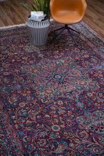 Antique Laver Kerman - Tyrian Purple