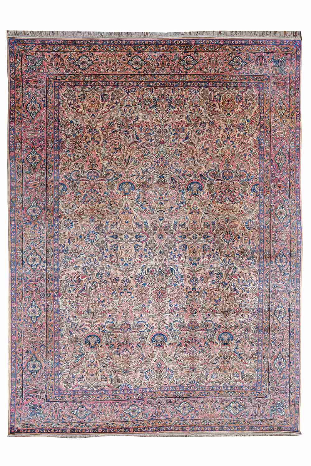 Antique Laver Kirman- Millefleur Bronze