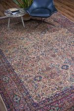 Antique Laver Kirman- Millefleur Bronze