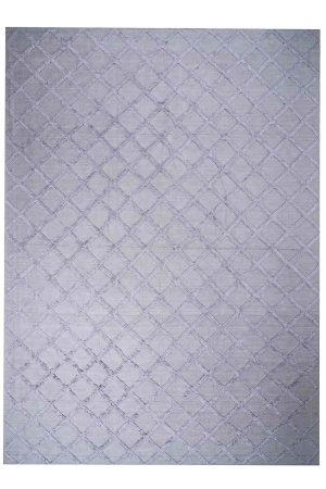 Moroccan - Beni Ourani Flatweave - Silver Wool
