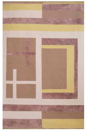 Moroccan Inspired Flatweave - Linear Maze