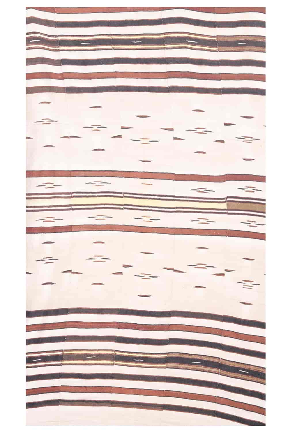 Vintage Moroccan Silk Kilim – Aquatic
