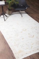 Vintage Moroccan Silk Kilim - Unity