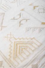 Vintage Moroccan Silk Kilim - Unity