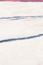 Vintage Moroccan Strip Weave Kilim - Abstract