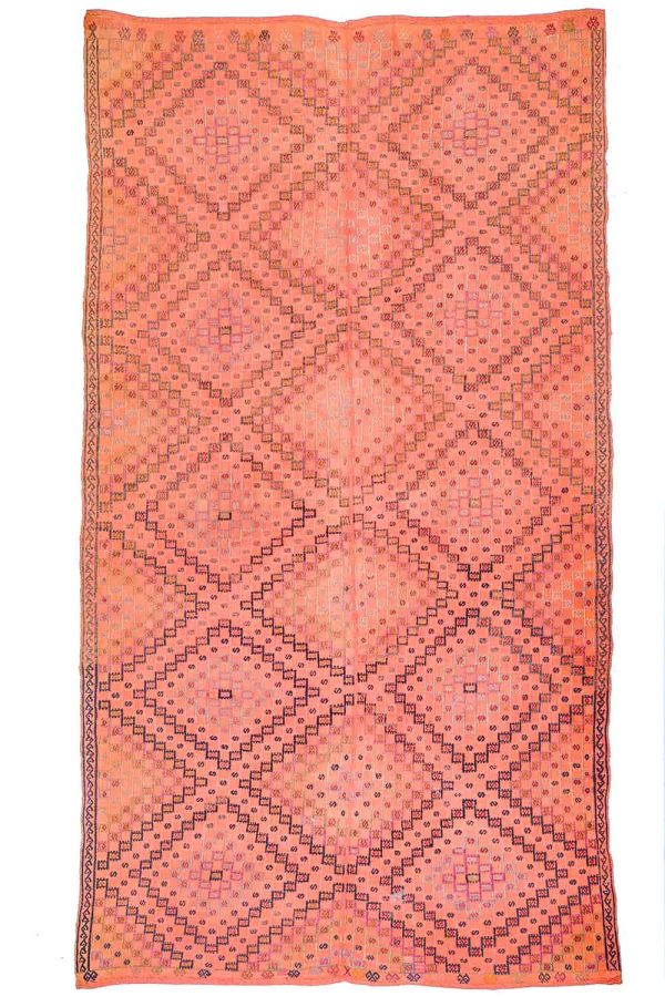Moroccan Suzani Kilim - Diamonds