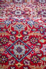 Mughal Revival Collection Runner - Herati Red