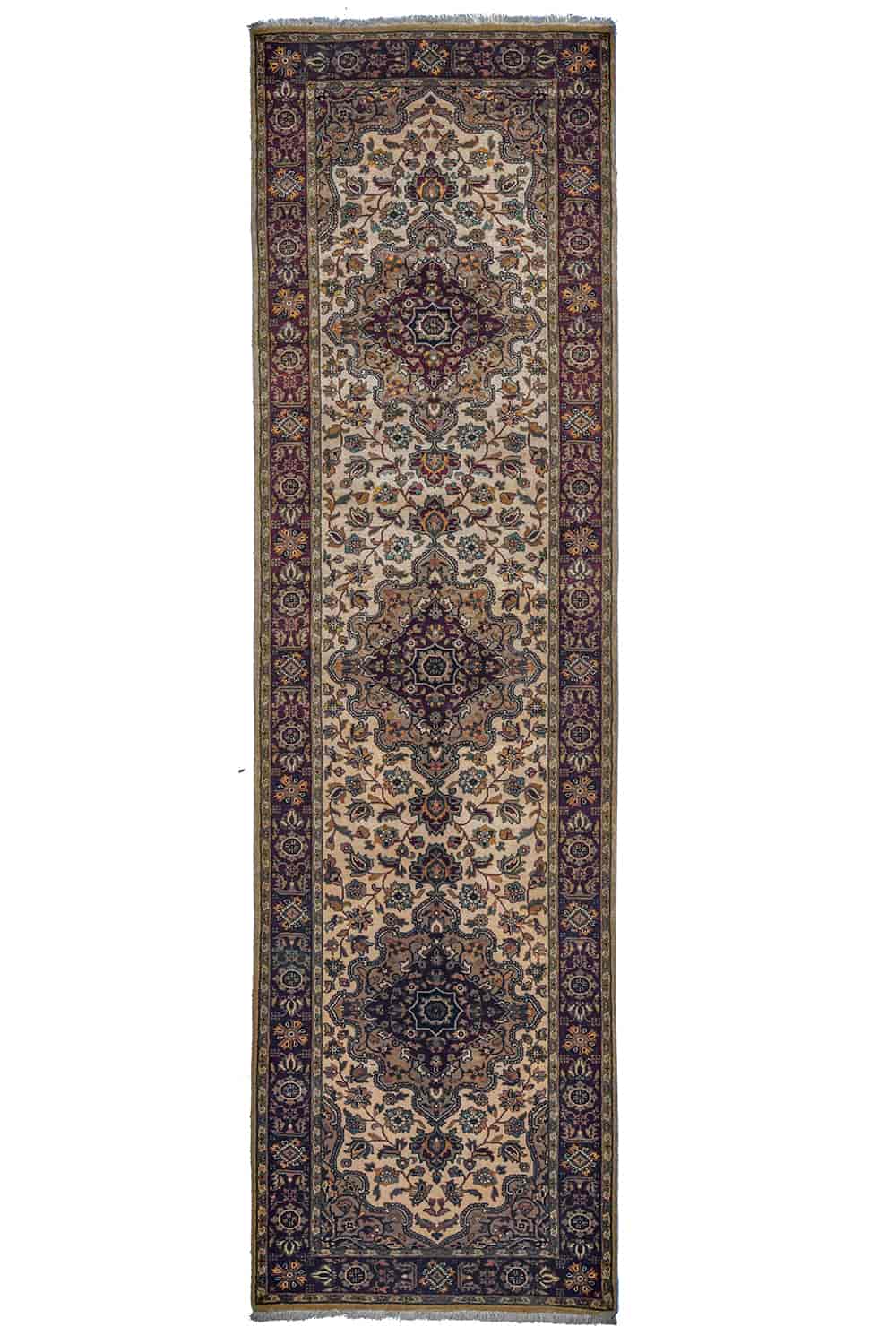 Mughal Revival Collection Runner – Dual Medallion