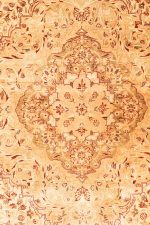 Mughal Revival Kerman - Intricate Gold