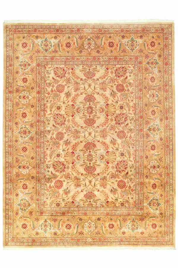 Mughal Revival Kerman - Tulips & Irises