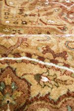 Mughal Revival Tabriz - Mustard Medallion