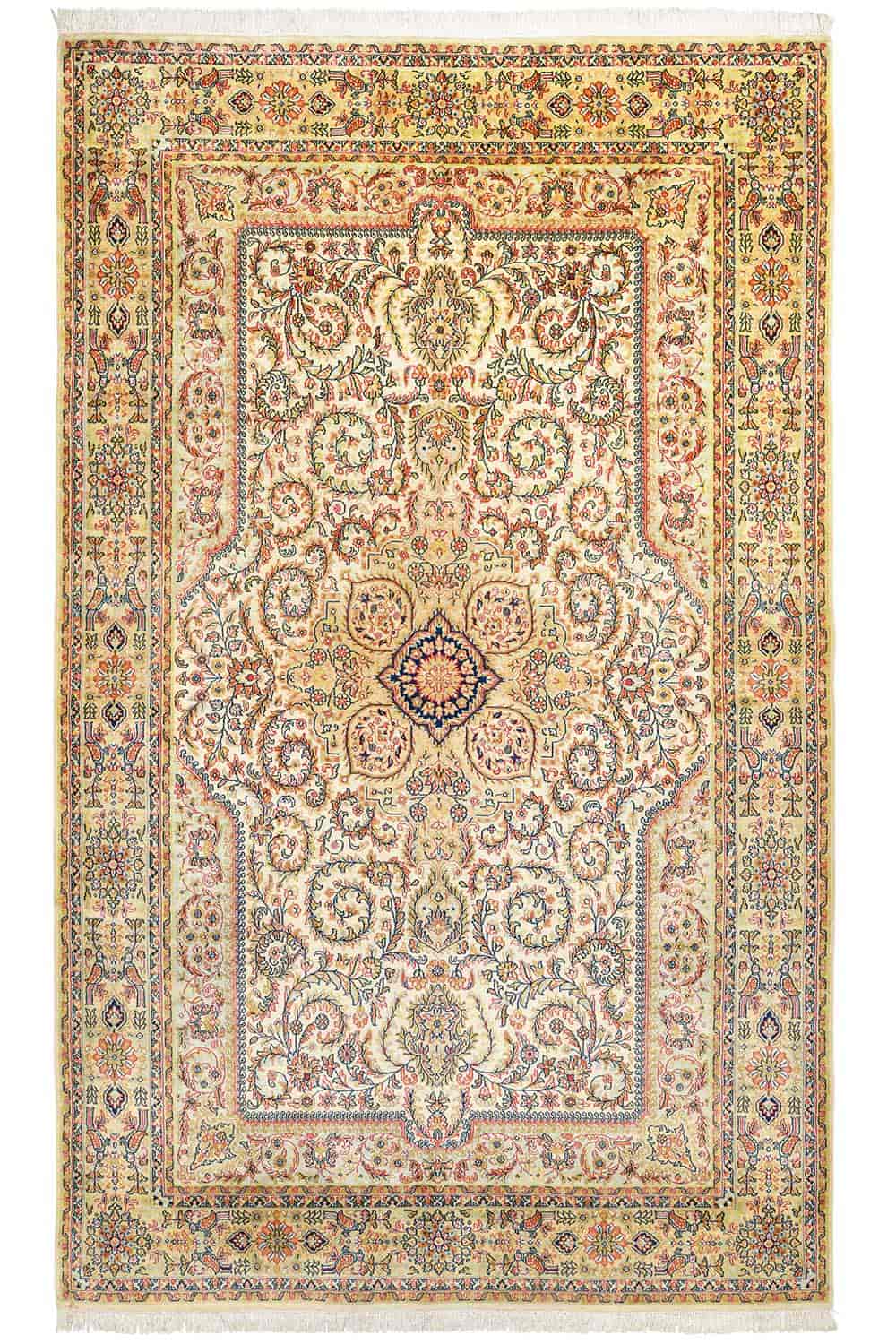 Mughal Revival Tabriz – Serpentine Vines