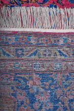 Antique Pashmina Kashan - Indian Rose