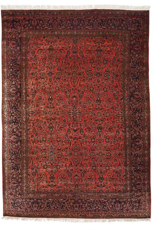 Antique Pashmina Kashan - Serenading Vines