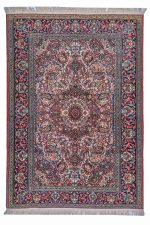 Antique Persian Isfahan - Concentric Medallions