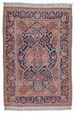 Antique Persian Joshagan - Floral Diamonds