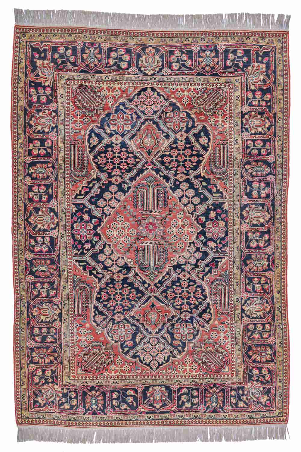 Antique Persian Joshagan – Floral Diamonds