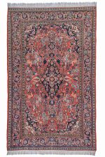 Antique Persian Kashan - Sienna