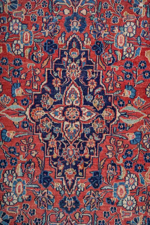 Antique Persian Kashan - Sienna