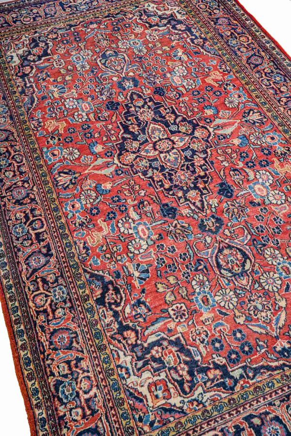 Antique Persian Kashan - Sienna