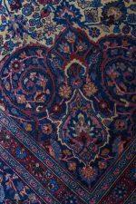 Antique Persian Mashad - Seranading Vines