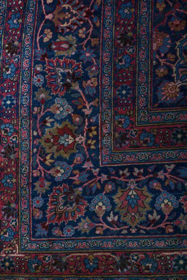 Antique Persian Mashad - Seranading Vines