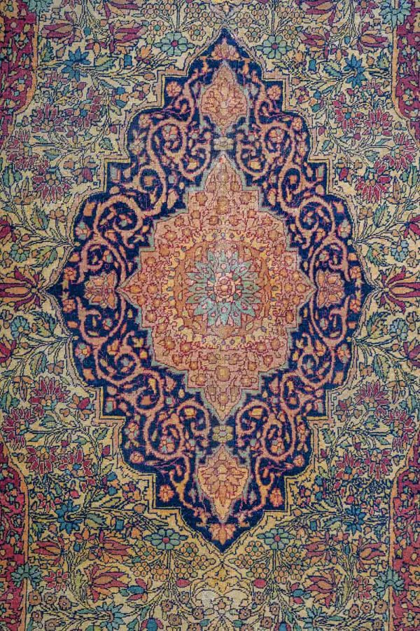 Antique Persian Mohtasham Kashan - Gumbad