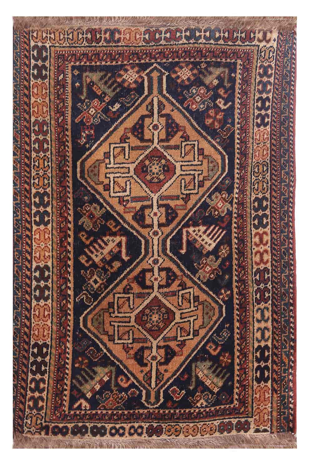 Antique Persian Shiraz – Peacocks