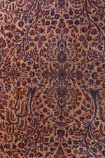 Antique Royal Kurk Kashan - Resplendent