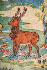 Antique Royal Kurk Laver Kerman - Hunting Scene