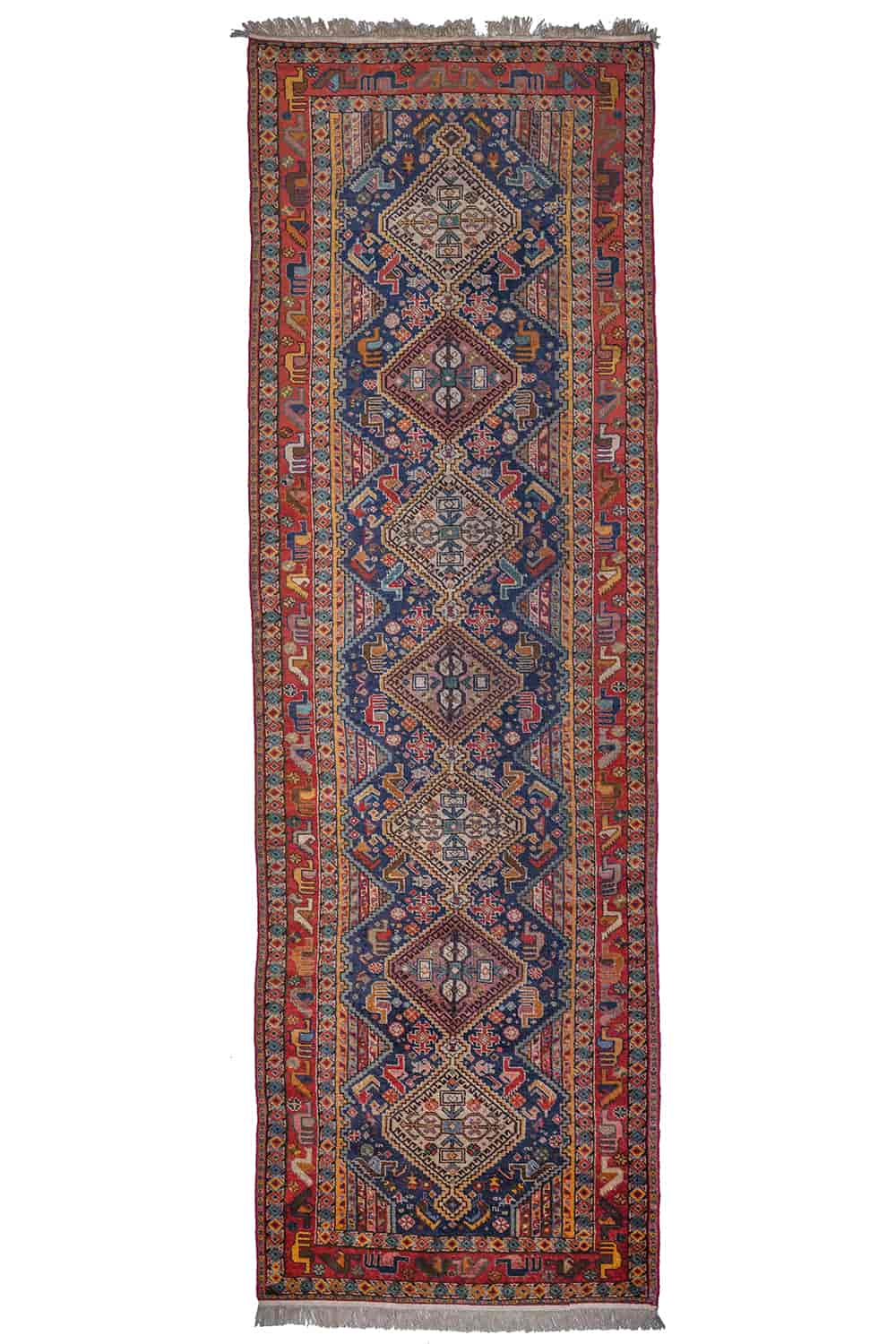 Antique Shiraz Runner – Strength & Valor