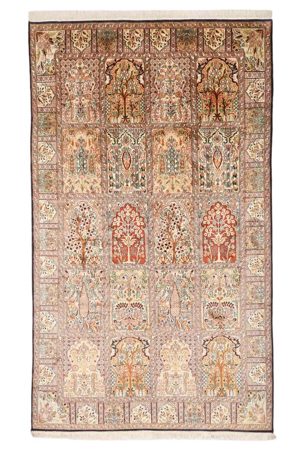 Silk on Cotton Hamadan - Gardens of Paradise