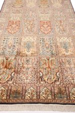 Silk on Cotton Hamadan - Gardens of Paradise
