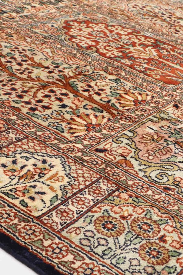 Silk on Cotton Hamadan - Gardens of Paradise