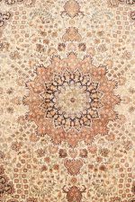 Superfine Silk On Silk Persian Qum Mashad