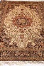 Superfine Silk On Silk Persian Qum Mashad