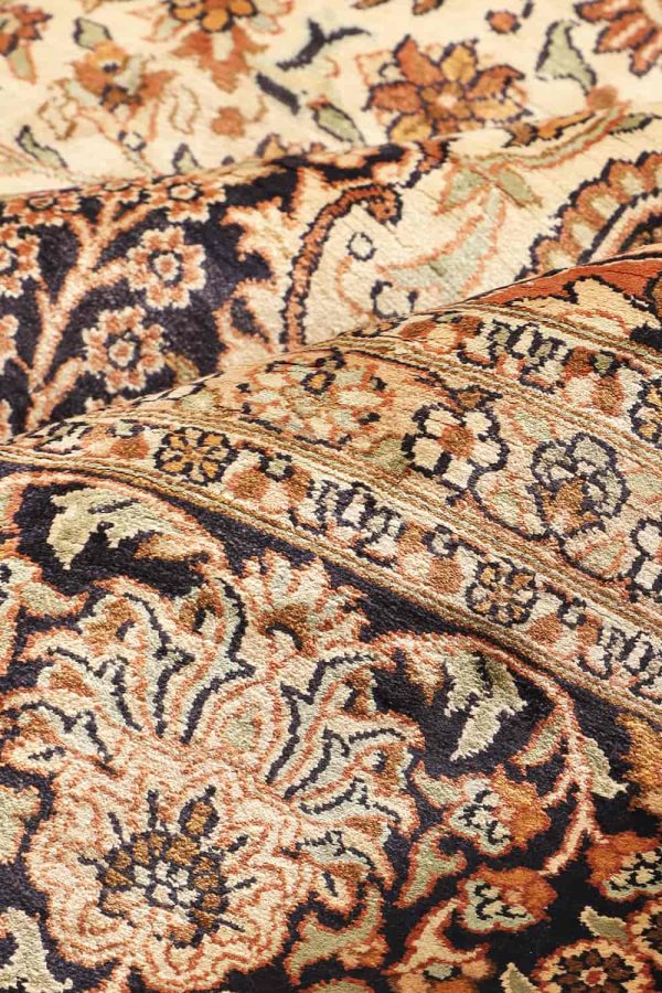 Superfine Silk On Silk Persian Qum Mashad