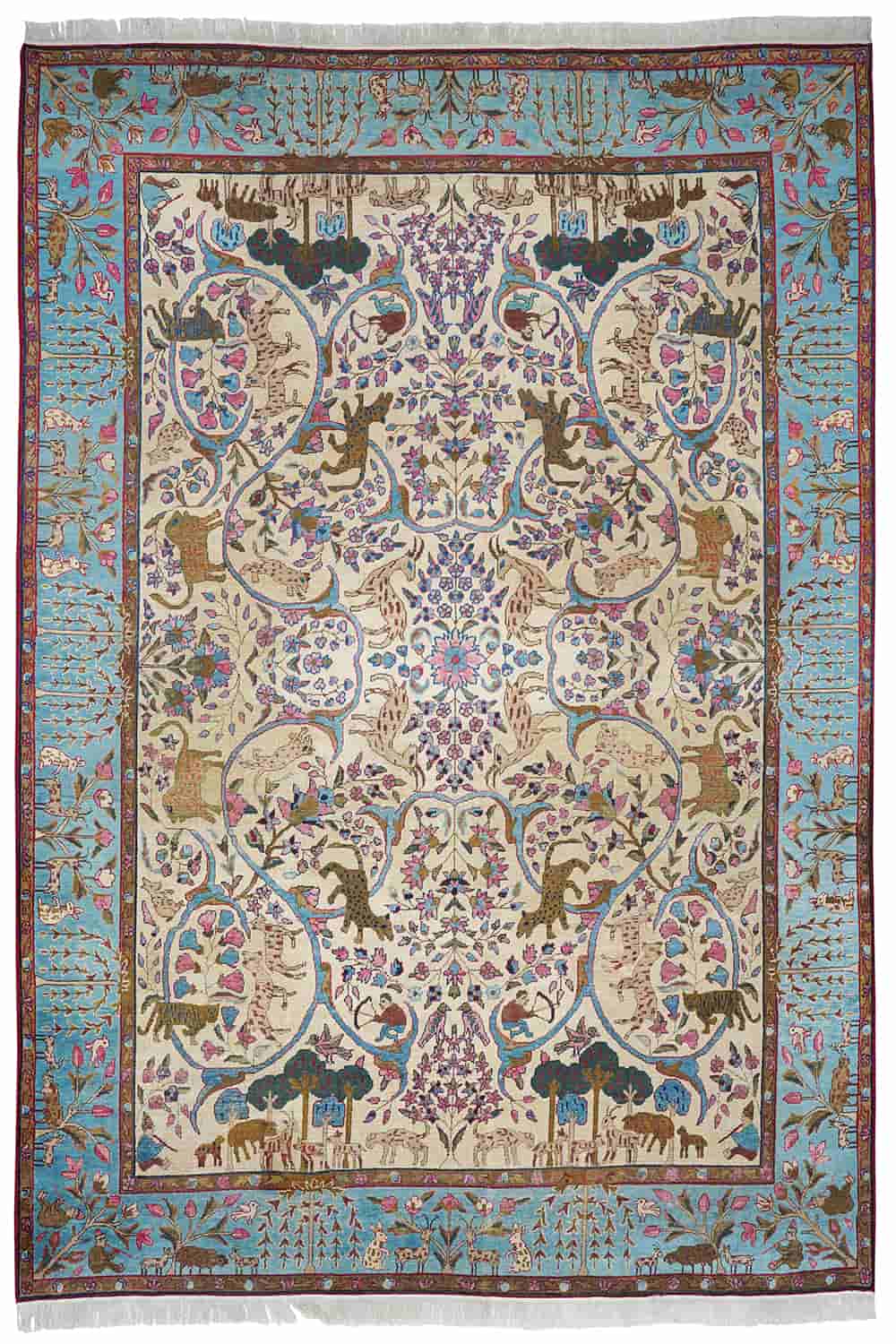 Antique Tabriz – Animal Kingdom