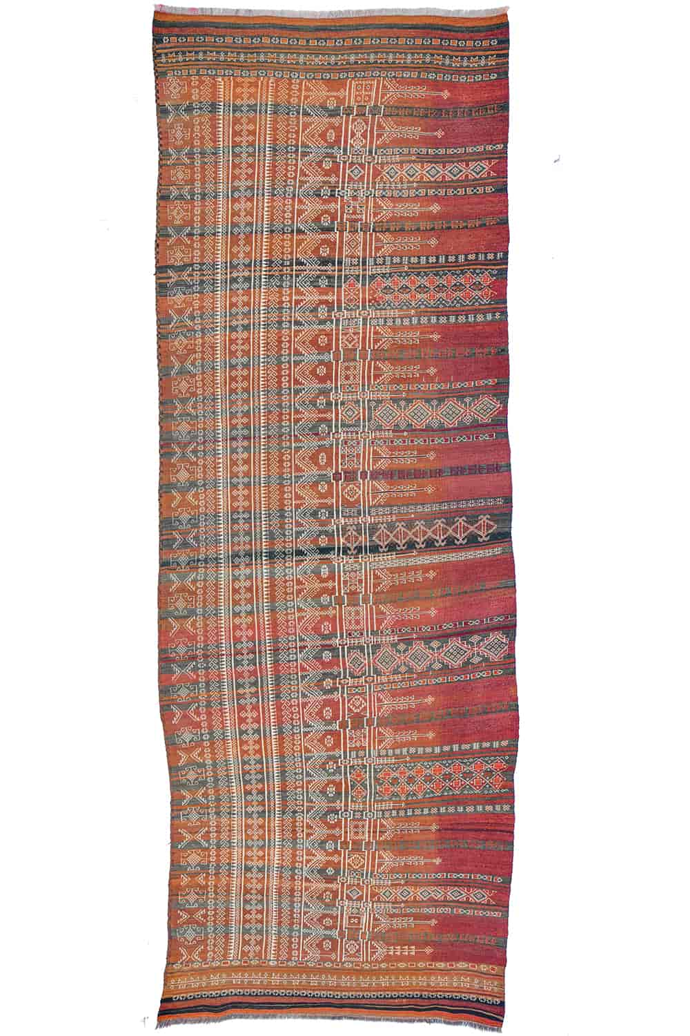 Vintage Tribal Balouch Kilim – One Sided