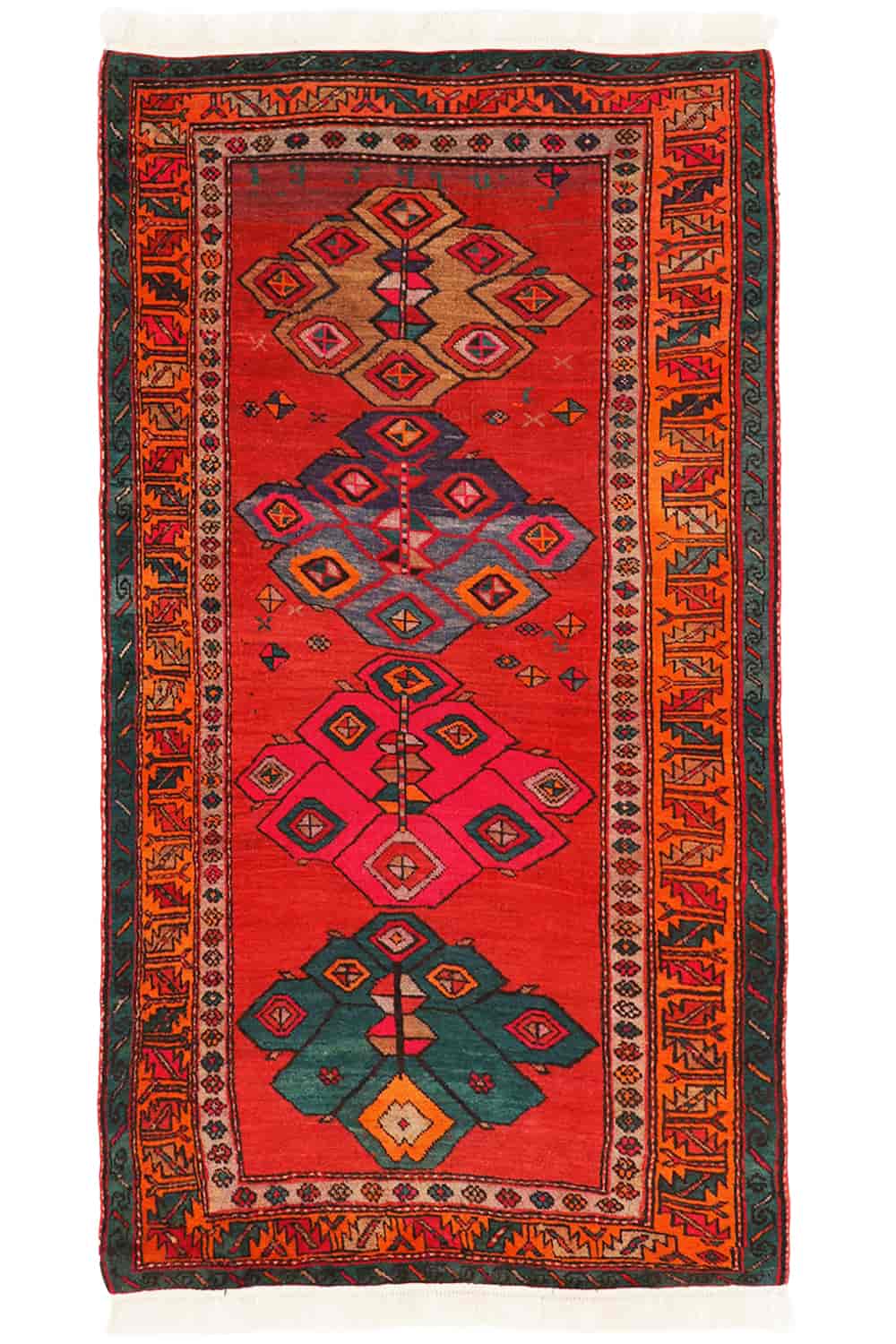 Antique Tribal Kafkash – Ying Yang