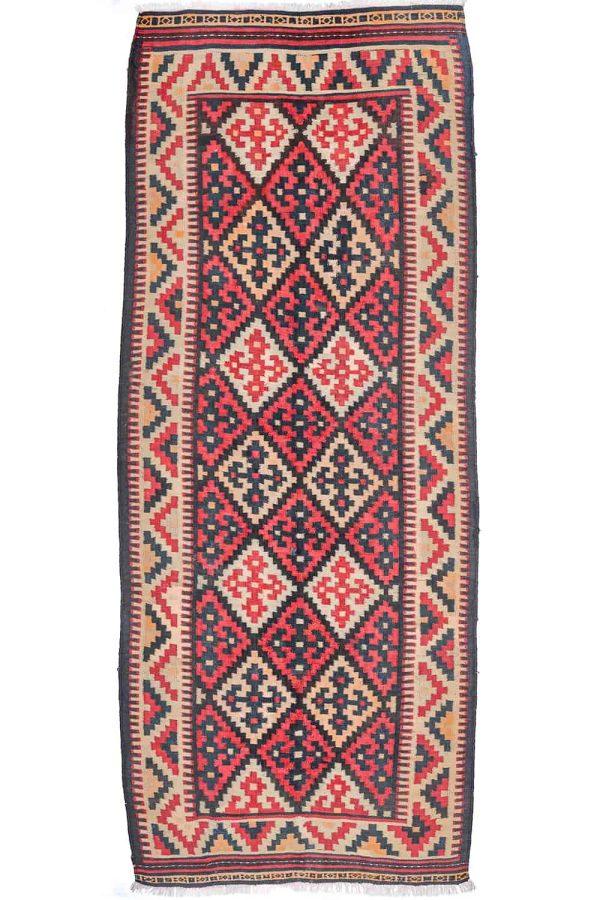 Vintage Tribal Kazak Kilim - Four Force
