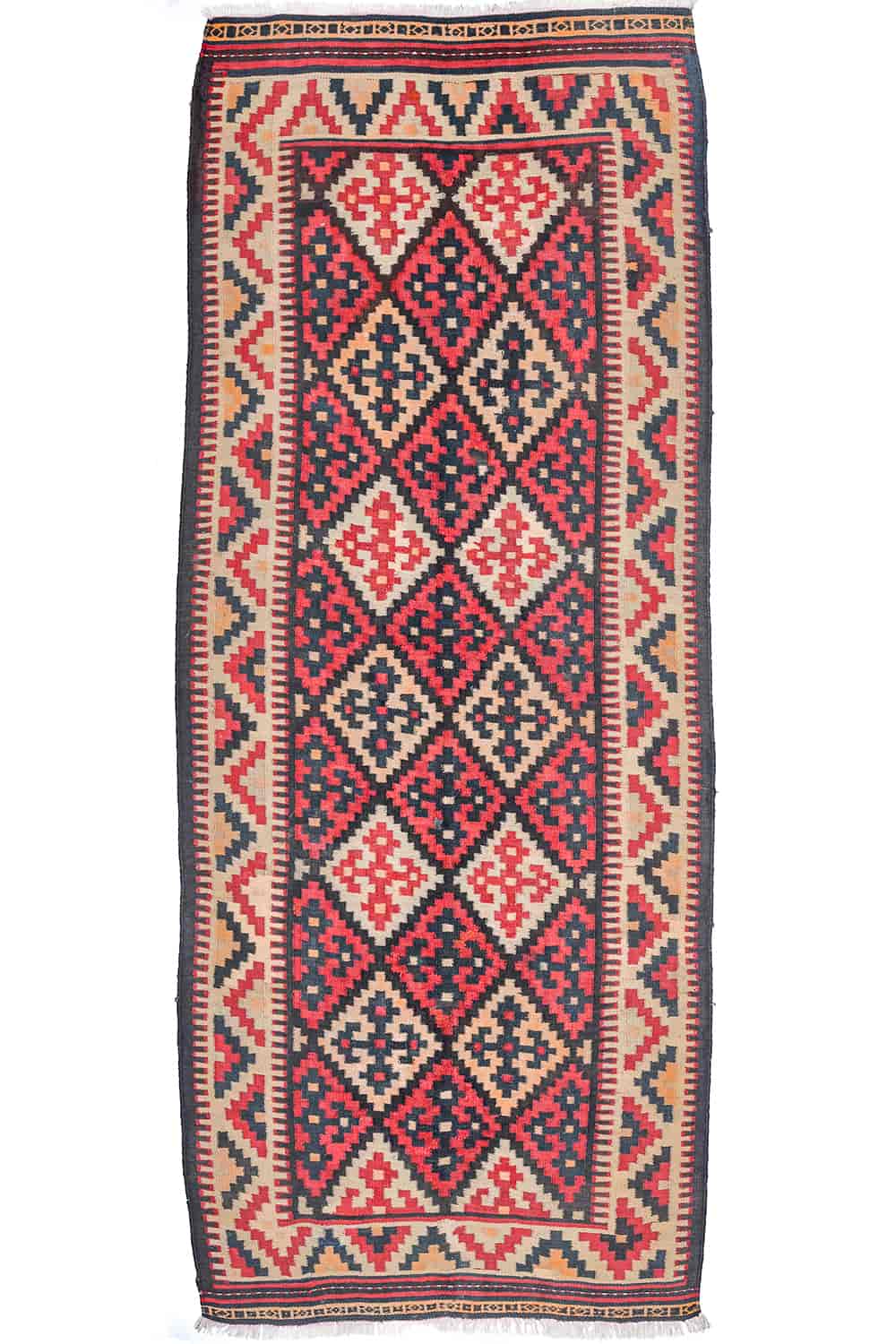 Vintage Tribal Kazak Kilim – Four Force