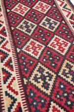 Vintage Tribal Kazak Kilim - Four Force