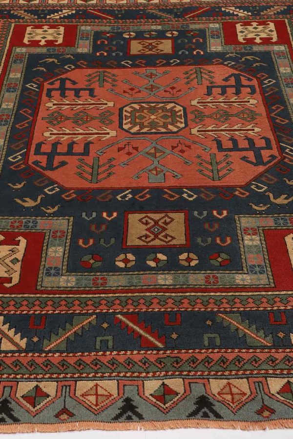 Tribal Turkish Kazak - Square