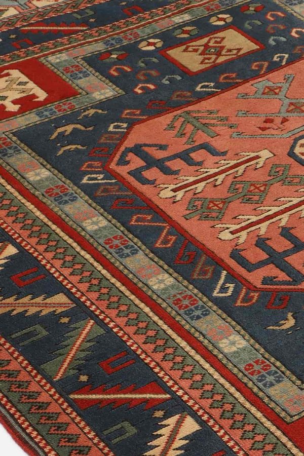 Tribal Turkish Kazak - Square