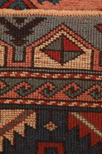 Tribal Turkish Kazak - Square
